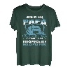Herren Vater Trucker Herren Lustige Design Für LKW-Fahrer T-Shirt