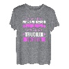 Brummi Lastkraftwagen Brummifahrer Tochter Geschenk T-Shirt