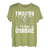 Trucker werden nicht grau Wir werden Chrom-Lkw-Fahrer und Trucker T-Shirt