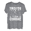 Trucker werden nicht grau Wir werden Chrom-Lkw-Fahrer und Trucker T-Shirt