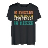 Herren LKW Fahrer Fernfahrer Rentner Ruhestand Rente Trucker T-Shirt