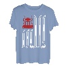 US Trucking - US-Flagge mit LKW - Trucker - LKW-Fahrer T-Shirt