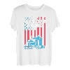 Ich habe gerade eine Ladung Patriotischer Lkw-Fahrer unter amerikanischer Flagge fallen lassen T-Shirt