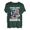 Pensionierter Lkw-Fahrer Vollzeit Opa Lustiger Humor im Ruhestand T-Shirt