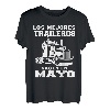 Los mejores traileros nacen en Mayo Geschenk-Shirt für Truckfahrer T-Shirt