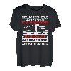 Herren LKW Fahrer Mein Lehrer hat sich geirrt Lastkraftwagen Lkw T-Shirt