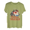 Mother Trucker - LKW Fahrer Cool Lustig Spruch T-Shirt