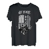 40 Jahre Limited Edition V8 Motor Muscle Car 30 Geburtstag T-Shirt