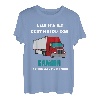 Sie sagt mir oder LKW Humor Straße Geschenk Vater T-Shirt