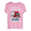 Sie sagt mir oder LKW Humor Straße Geschenk Vater T-Shirt