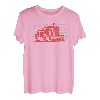 Truck USA Flagge Lastkraftwagen Transporter Fernfahrer T-Shirt