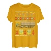 Traktor Trailer Truck 18 Wheeler Ugly Christmas T-Shirt T-Shirt