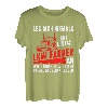 Herren Leg dich niemals mit einem LKW-Fahrer an Trucker Geschenk T-Shirt