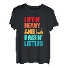 Herren Gabelstaplerfahrer Vater Lkw-Fahrer Raise Littles T-Shirt