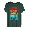 Herren Gabelstaplerfahrer Vater Lkw-Fahrer Raise Littles T-Shirt
