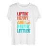 Herren Gabelstaplerfahrer Vater Lkw-Fahrer Raise Littles T-Shirt
