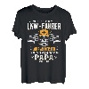 Herren Ich Bin Stolzer LKW Fahrer Vatertag Geschenk Spruch Papa LKW T-Shirt