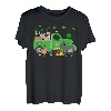 Nutztiere am Farm Truck Farmer Shamrock St. Patrick's Day T-Shirt