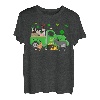 Nutztiere am Farm Truck Farmer Shamrock St. Patrick's Day T-Shirt