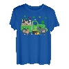 Nutztiere am Farm Truck Farmer Shamrock St. Patrick's Day T-Shirt
