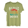 Best Truckin Dad ever Lastkraftwagen Transporter Fernfahrer T-Shirt