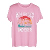 Best Truckin Dad ever Lastkraftwagen Transporter Fernfahrer T-Shirt