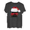 ERF ECX klassischer britischer schwerer Wagen mit Weihnachtsmütze T-Shirt