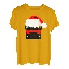 ERF ECX klassischer britischer schwerer Wagen mit Weihnachtsmütze T-Shirt