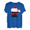 ERF ECX klassischer britischer schwerer Wagen mit Weihnachtsmütze T-Shirt