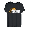 Halloween Kürbis LKW Fahrer Bauer Kostüm T-Shirt