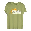 Halloween Kürbis LKW Fahrer Bauer Kostüm T-Shirt