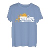 Halloween Kürbis LKW Fahrer Bauer Kostüm T-Shirt
