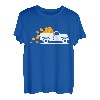 Halloween Kürbis LKW Fahrer Bauer Kostüm T-Shirt