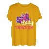 Lady Trucker Truck Driver Trucking T-Shirt
