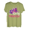 Lady Trucker Truck Driver Trucking T-Shirt