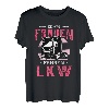 Echte Frauen fahren LKW - LKW-Fahrerin & Truckerin T-Shirt