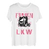 Echte Frauen fahren LKW - LKW-Fahrerin & Truckerin T-Shirt