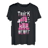 Truck hat meinen Mann Ich habe sein Herz Truckfahrer Ehefrau T-Shirt