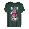 Truck hat meinen Mann Ich habe sein Herz Truckfahrer Ehefrau T-Shirt