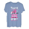 Truck hat meinen Mann Ich habe sein Herz Truckfahrer Ehefrau T-Shirt