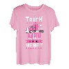 Truck hat meinen Mann Ich habe sein Herz Truckfahrer Ehefrau T-Shirt