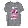 Truck hat meinen Mann Ich habe sein Herz Truckfahrer Ehefrau T-Shirt