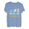 Der tut nix der will nur Schnitzel I Lustiger Spruch Männer T-Shirt
