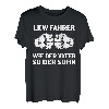 Herren LKW Fahrer Fernfahrer Sohn Vater Papa Trucker T-Shirt