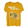Keep On Truckin' T-Shirt, klassisches Auto-Outfit, LKW-Fahrer T-Shirt