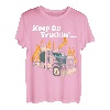 Keep On Truckin' T-Shirt, klassisches Auto-Outfit, LKW-Fahrer T-Shirt