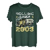 18 Wheeler Truck 20. Geburtstag Design für Semi Truck Fahrer T-Shirt