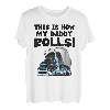 This is how my Daddy rolls Transporter Fernfahrer T-Shirt