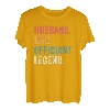 Herren Offizient Hochzeitsbeamter Ehemann Papa Ordained Minsiter T-Shirt