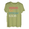 Herren Offizient Hochzeitsbeamter Ehemann Papa Ordained Minsiter T-Shirt